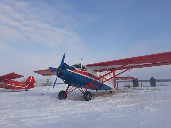 самолет Русская Арктика